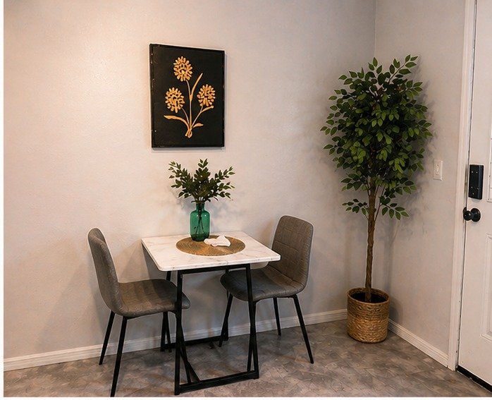 Studio dining area
